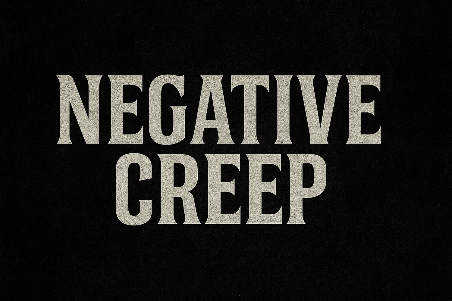Negative Creep Logo Collection